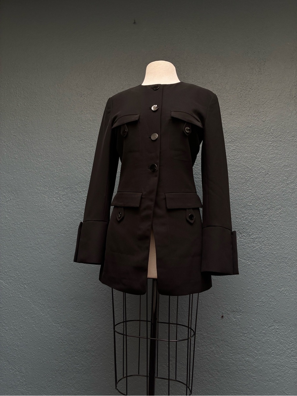 Ganni NWT Button up Blazer / Top